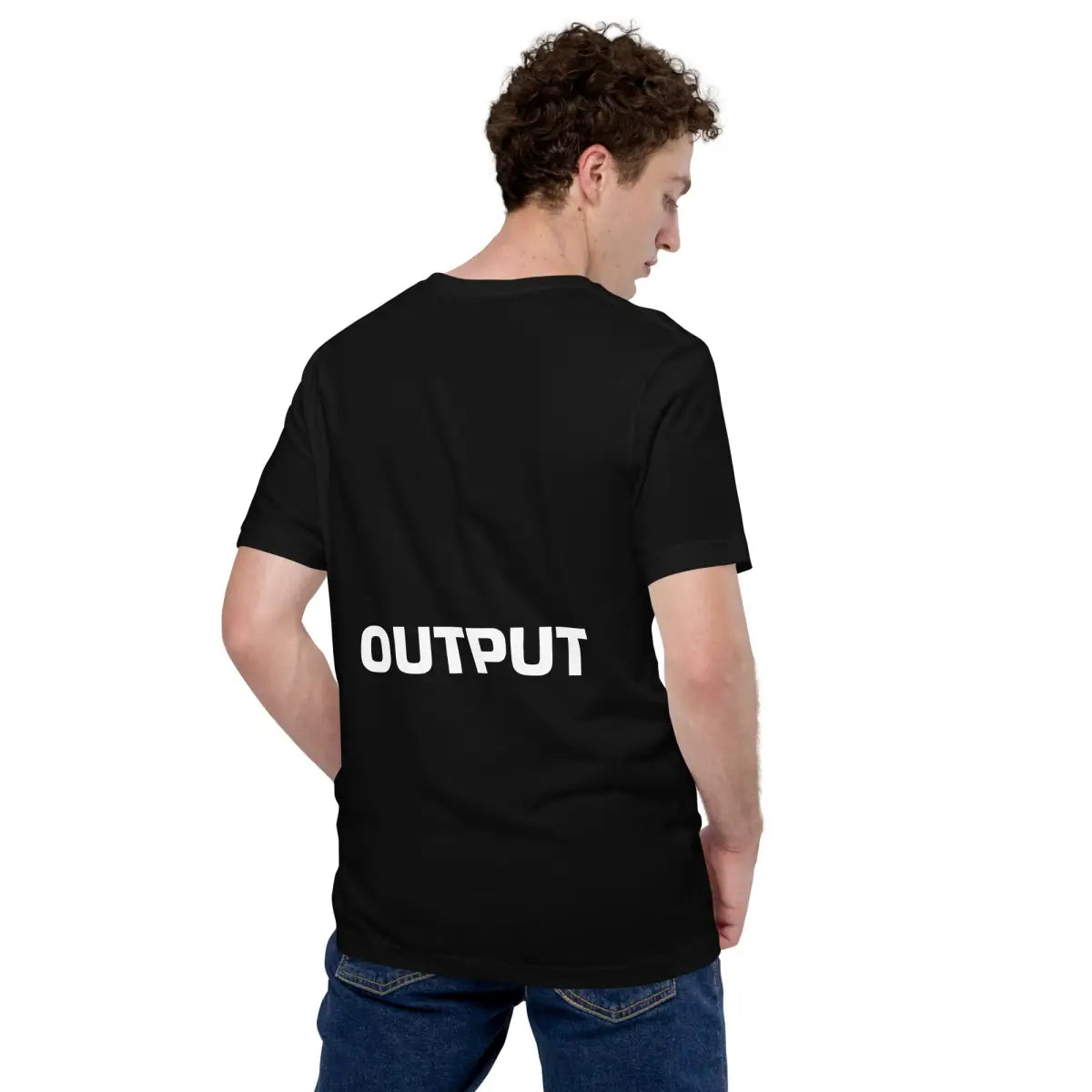 Input Output Front and Back T-Shirt (unisex)