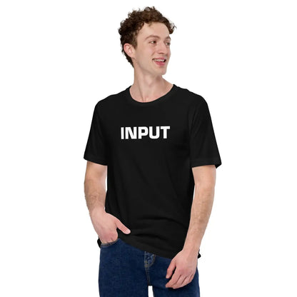 Input Output Front and Back T-Shirt (unisex)