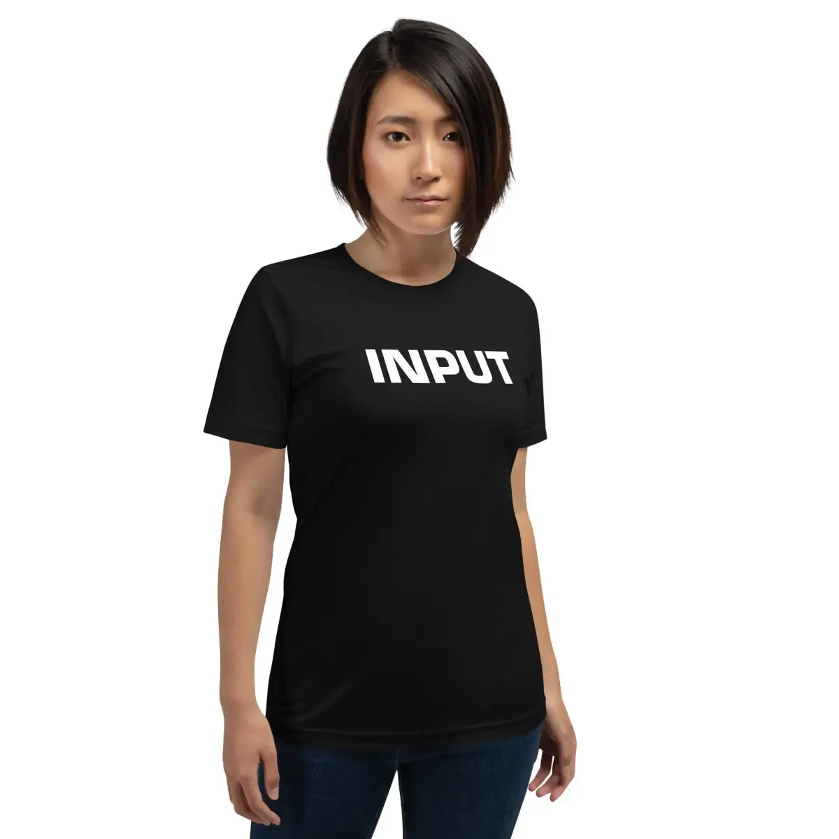 Input Output Front and Back T-Shirt (unisex)