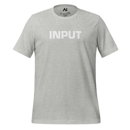 Input Output Front and Back T-Shirt (unisex) - Athletic Heather / M