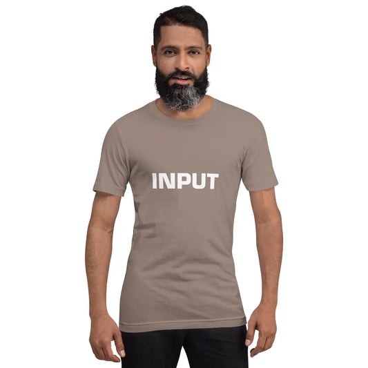 The Input T-shirt (unisex).