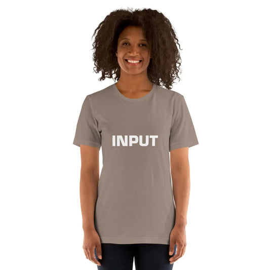 The Input T-shirt (unisex).