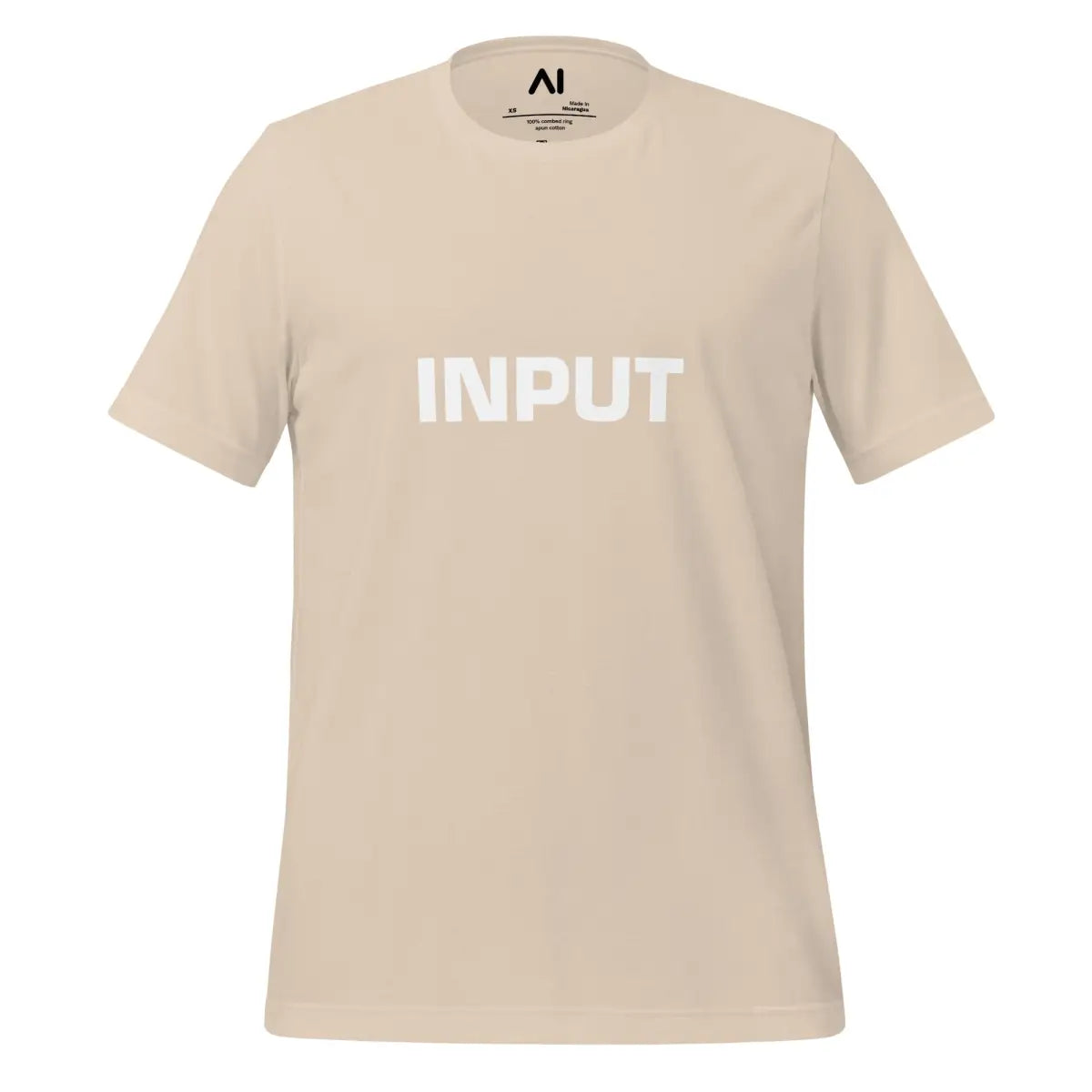 Input T-Shirt (unisex) - Soft Cream / M