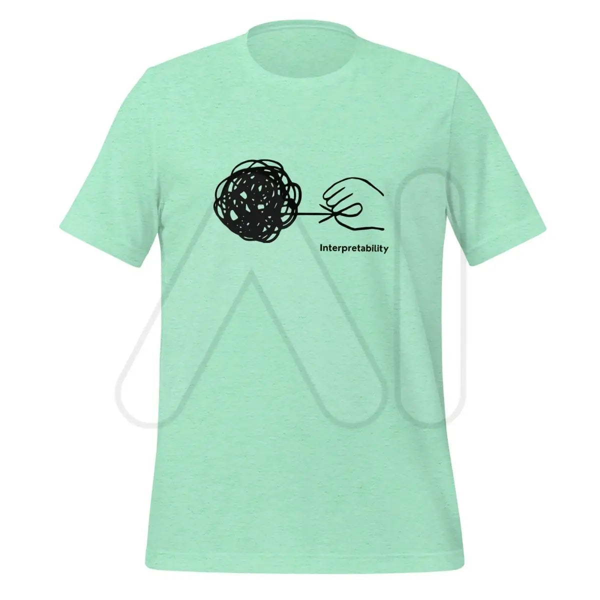 Interpretability T-Shirt (unisex) - Heather Mint / M