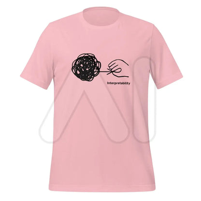 Interpretability T-Shirt (unisex) - Pink / M