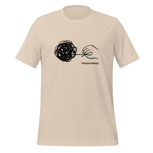 Interpretability T-Shirt (unisex) - Soft Cream - AI Store