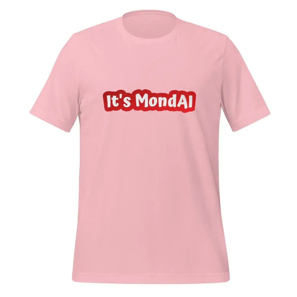 The It’s Mondai T-shirt (unisex) Pink / m.