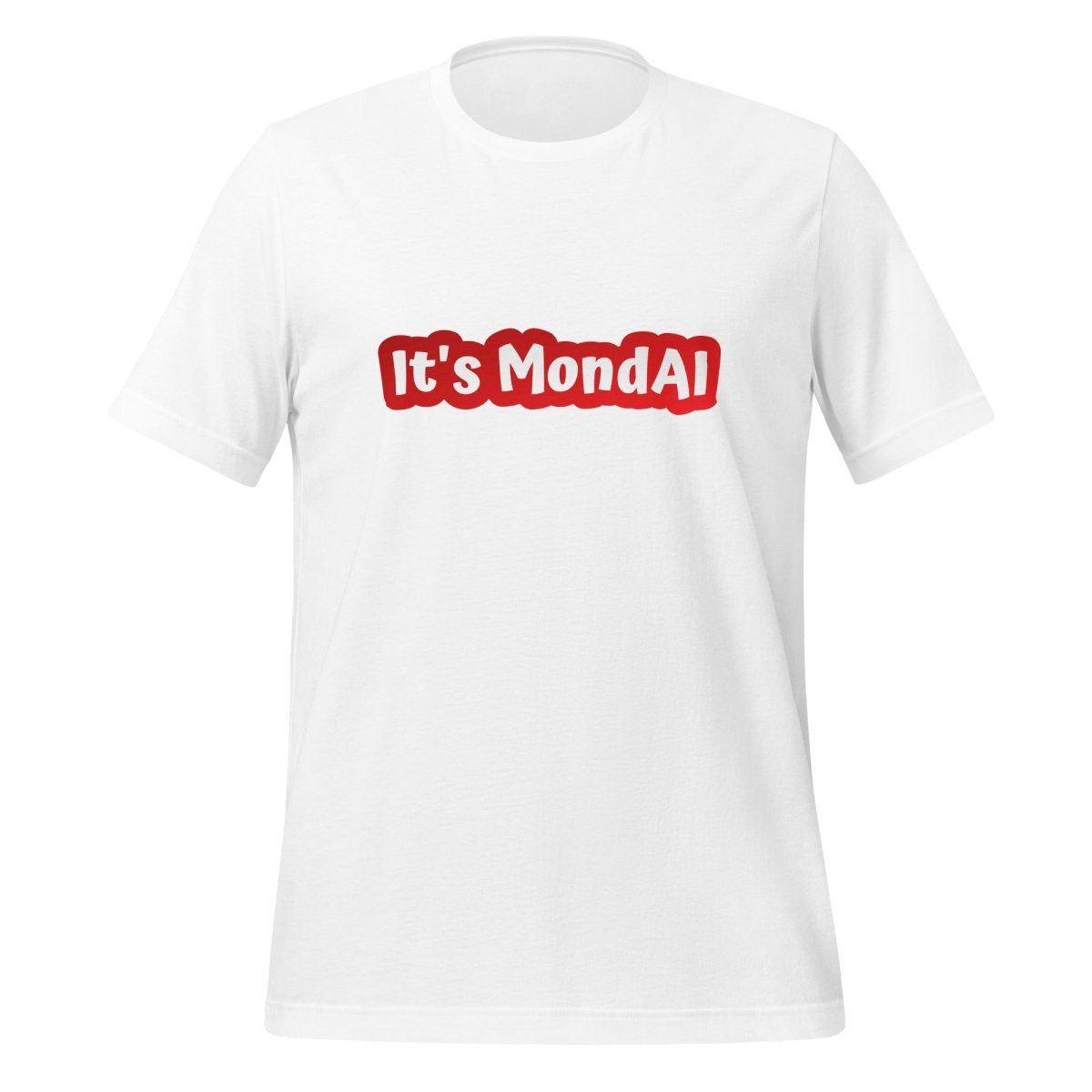 It's MondAI T-Shirt (unisex) - White - AI Store