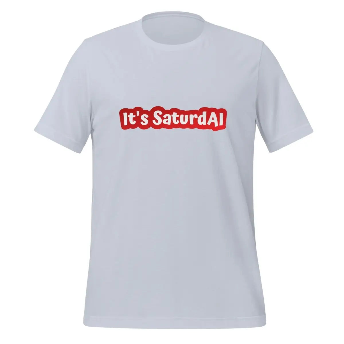 The It’s Saturdai T-shirt (unisex) Light Blue / m.