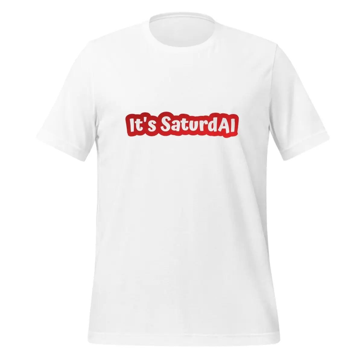 The It’s Saturdai T-shirt (unisex) White / m.