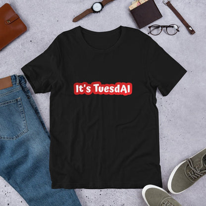 It's TuesdAI T-Shirt (unisex) - Black - AI Store