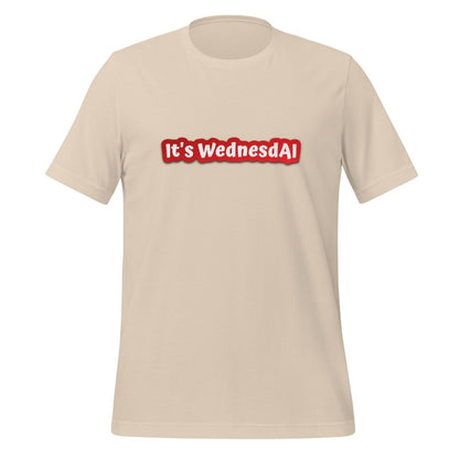 It's WednesdAI T-Shirt (unisex) - Soft Cream - AI Store