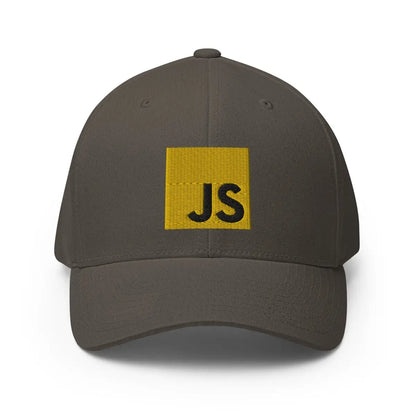 JavaScript Closed-Back Baseball Cap - Dark Grey / S/M