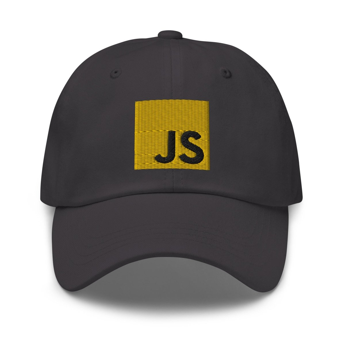 JavaScript Embroidered Cap - Dark Grey - AI Store