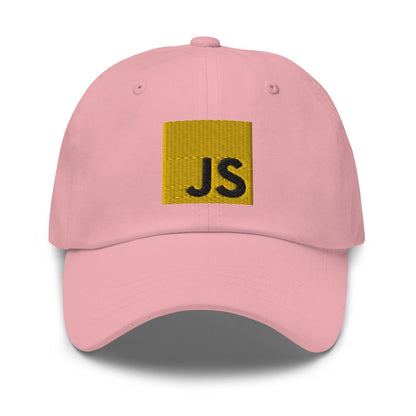 JavaScript Embroidered Cap - Pink - AI Store