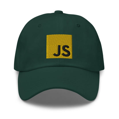 JavaScript Embroidered Cap - Spruce - AI Store