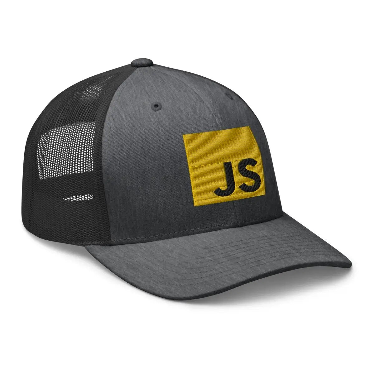 JavaScript Embroidered Trucker Cap