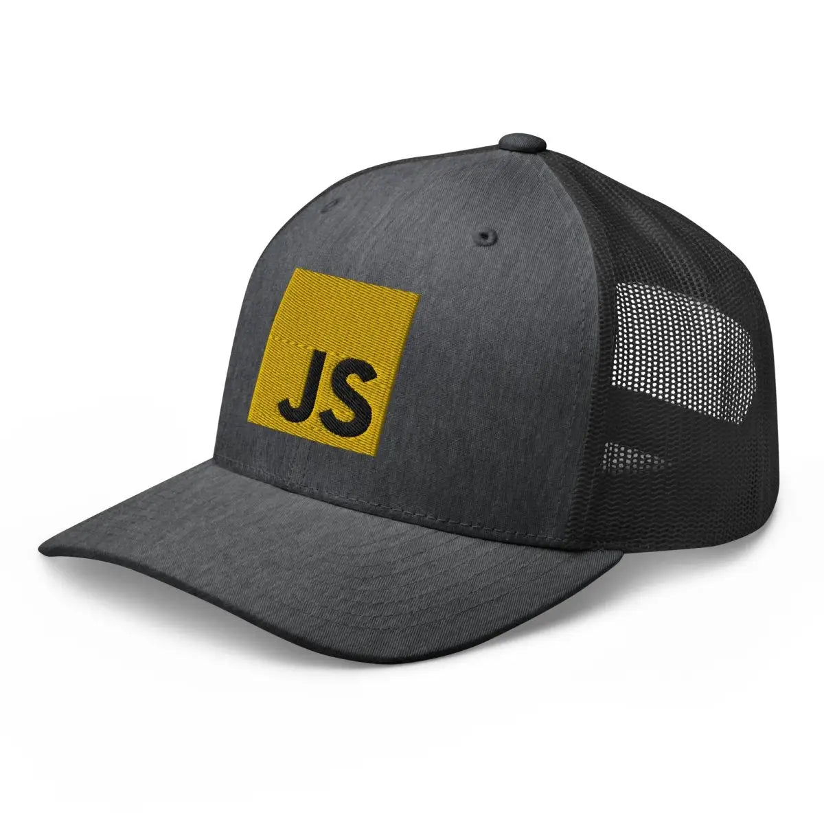 JavaScript Embroidered Trucker Cap