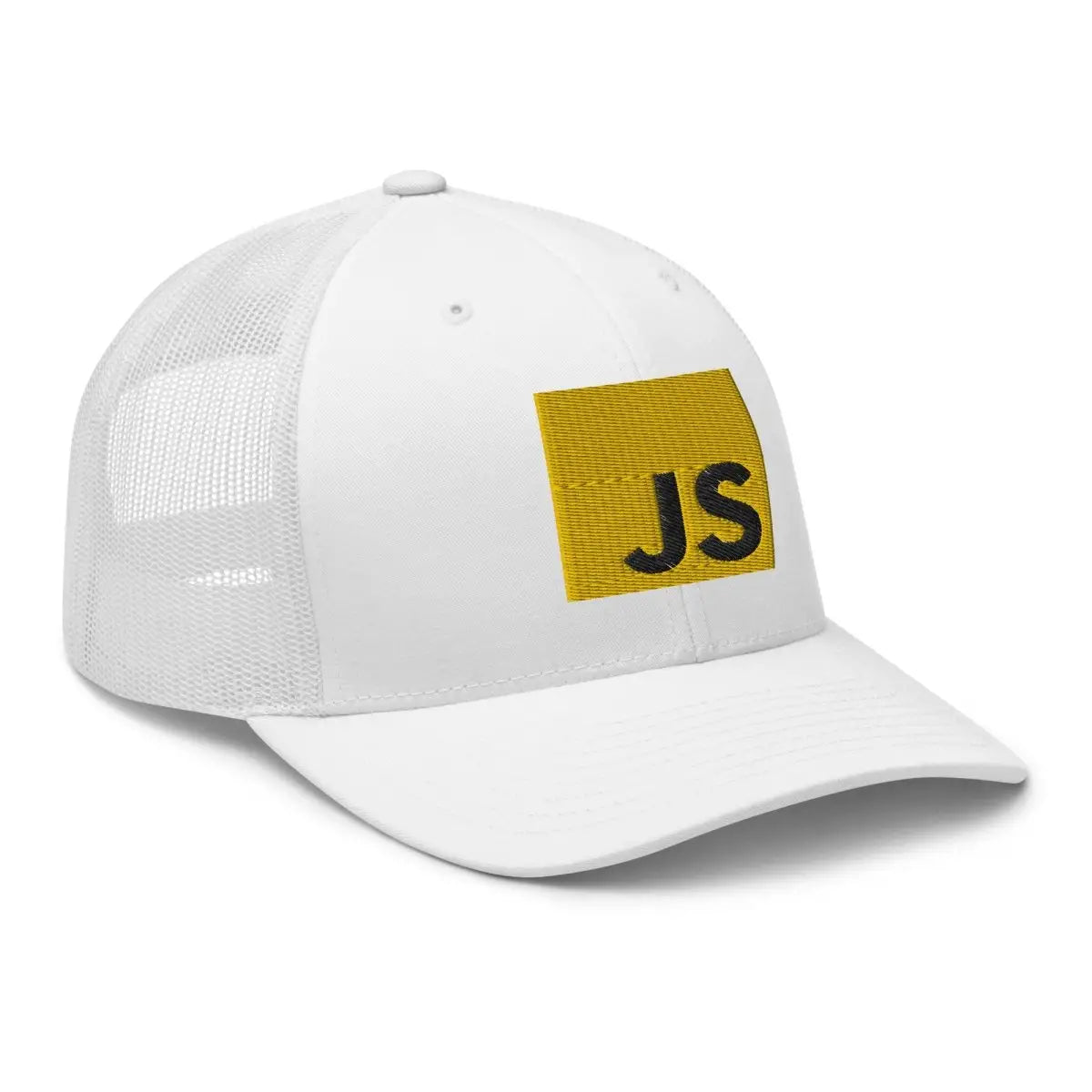 JavaScript Embroidered Trucker Cap