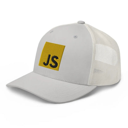 JavaScript Embroidered Trucker Cap