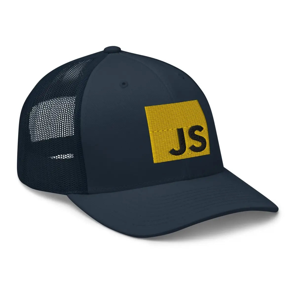 JavaScript Embroidered Trucker Cap