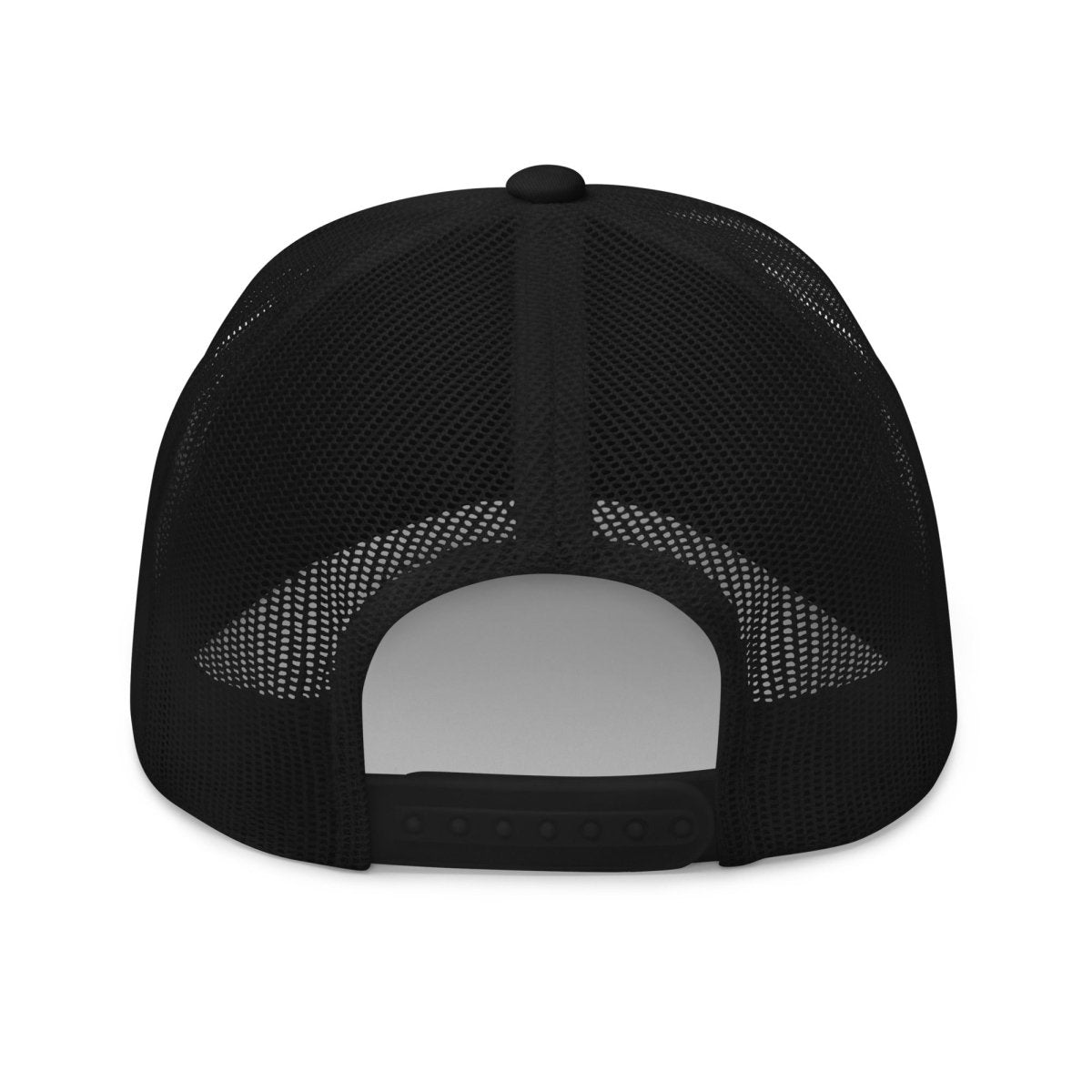 JavaScript Embroidered Trucker Cap - Black - AI Store