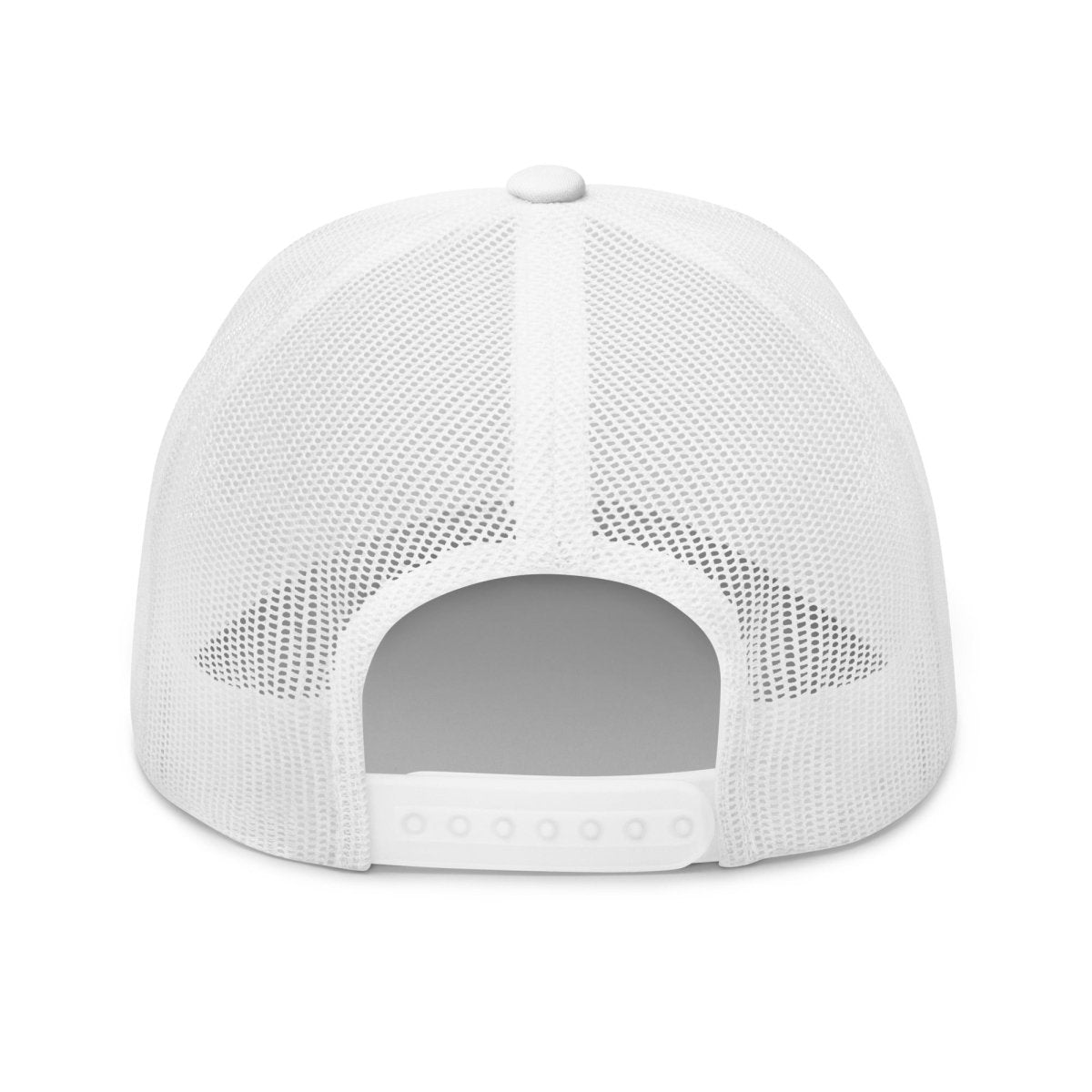 JavaScript Embroidered Trucker Cap - White - AI Store