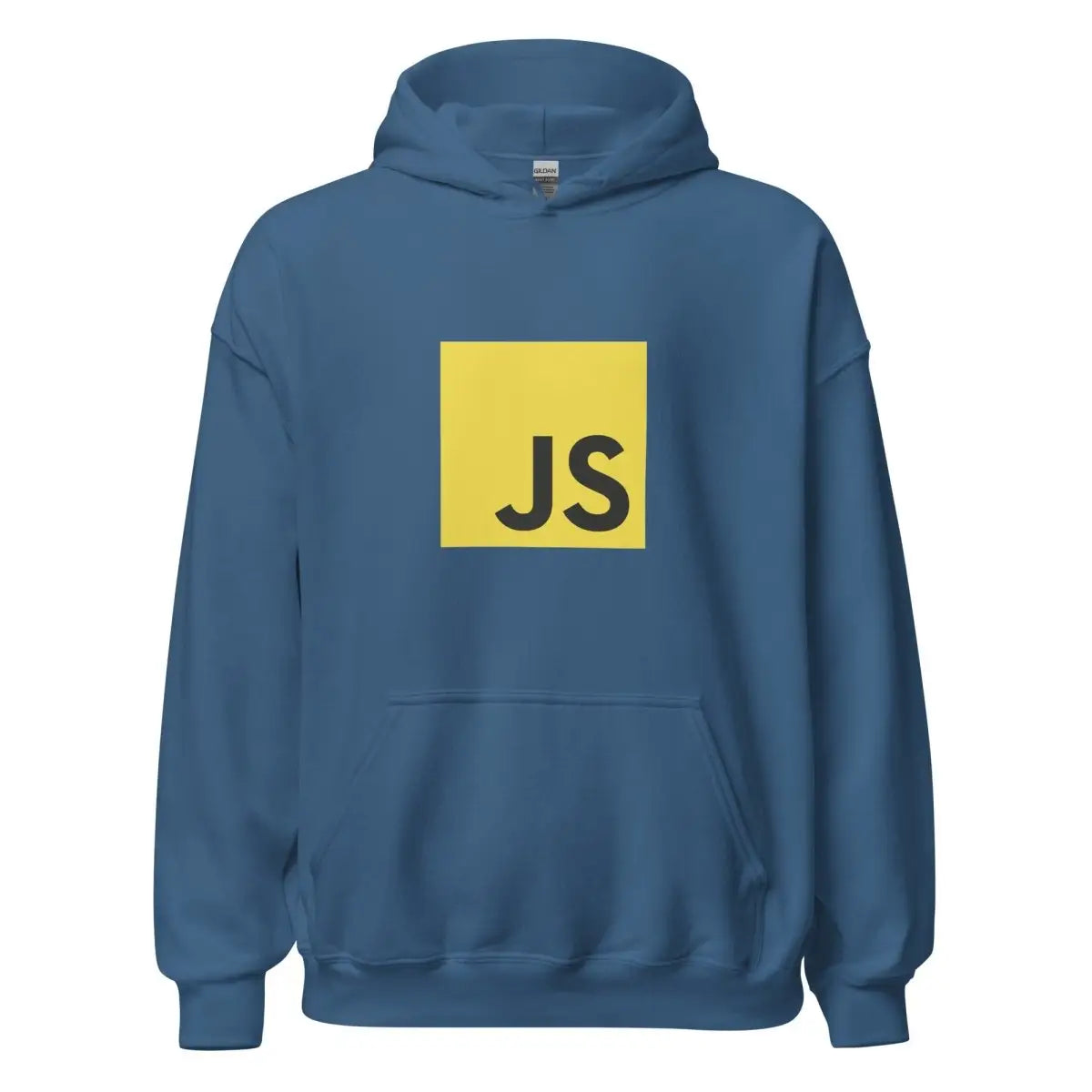 JavaScript Hoodie (unisex) - Indigo Blue / M