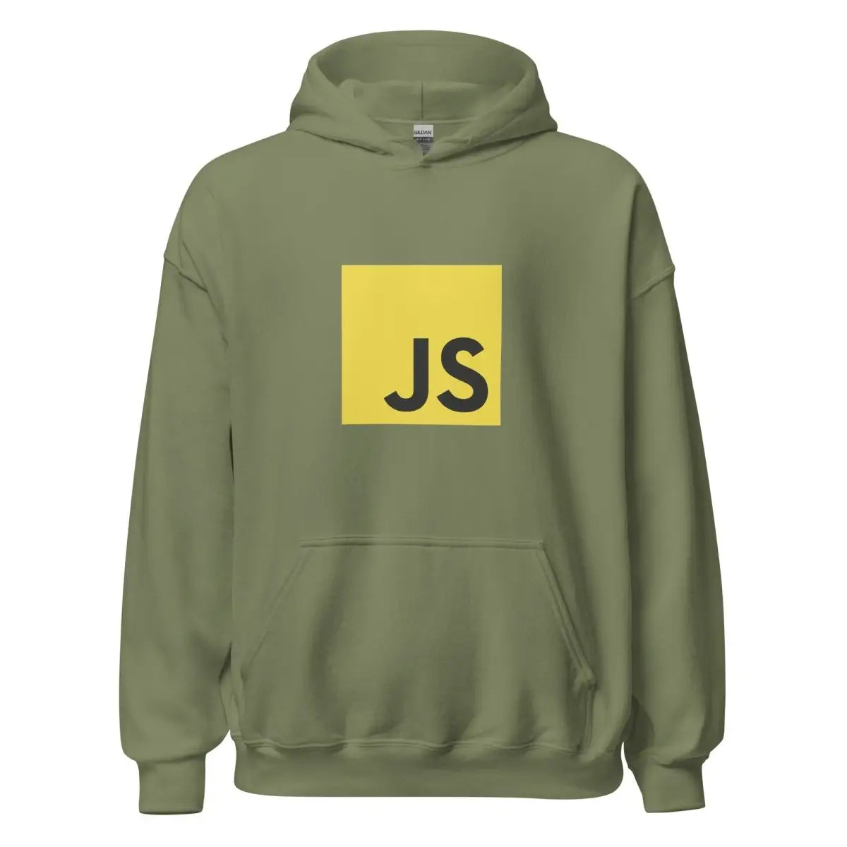 JavaScript Hoodie (unisex) - Military Green / M