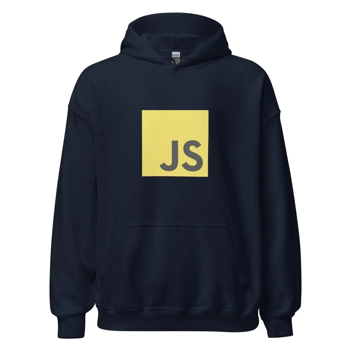 JavaScript Hoodie (unisex) - Navy / M