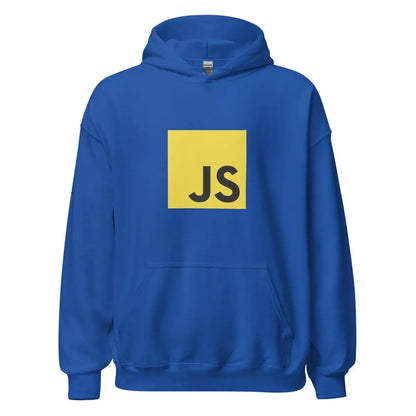 JavaScript Hoodie (unisex) - Royal / M