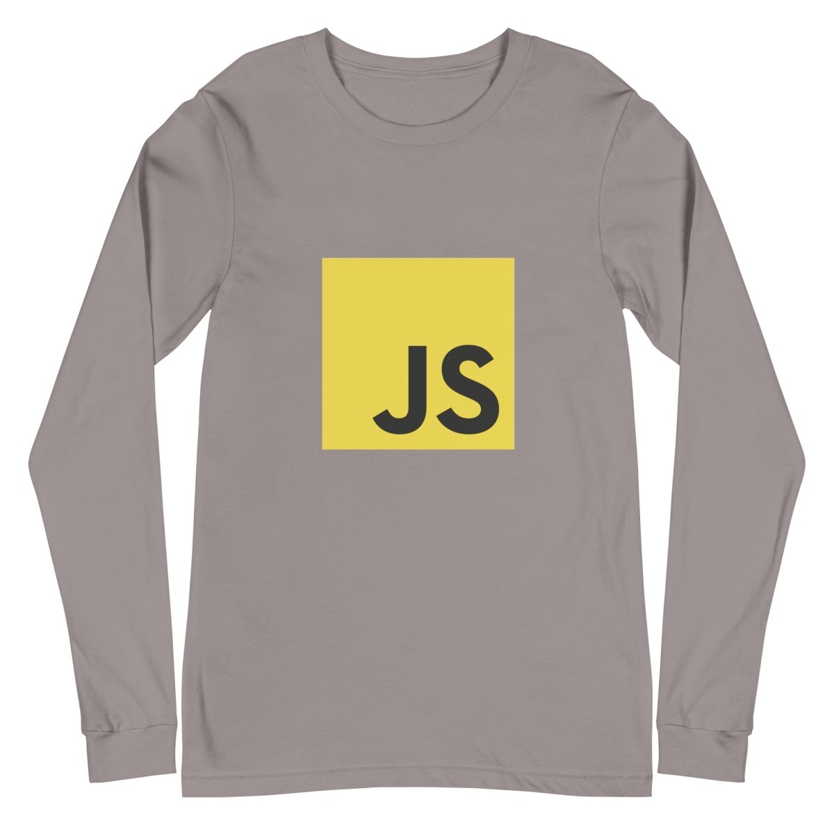 JavaScript Long Sleeve T-Shirt (unisex) - Storm - AI Store