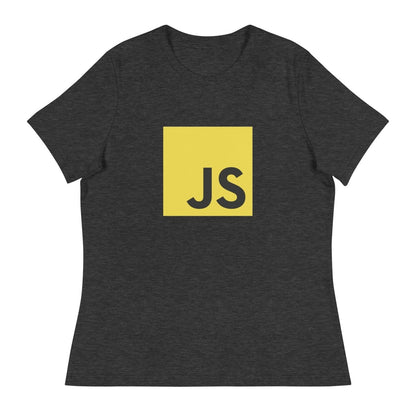 JavaScript Relaxed T-Shirt (women) - Dark Grey Heather - AI Store