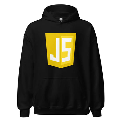 JavaScript Shield Hoodie (unisex) - Black / M