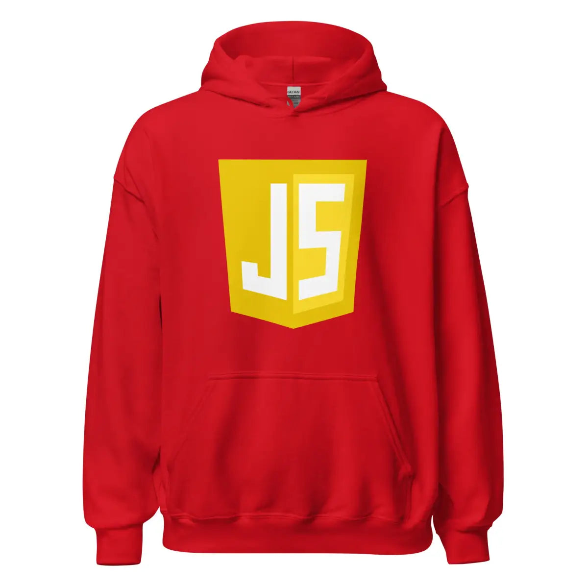 JavaScript Shield Hoodie (unisex) - Red / M