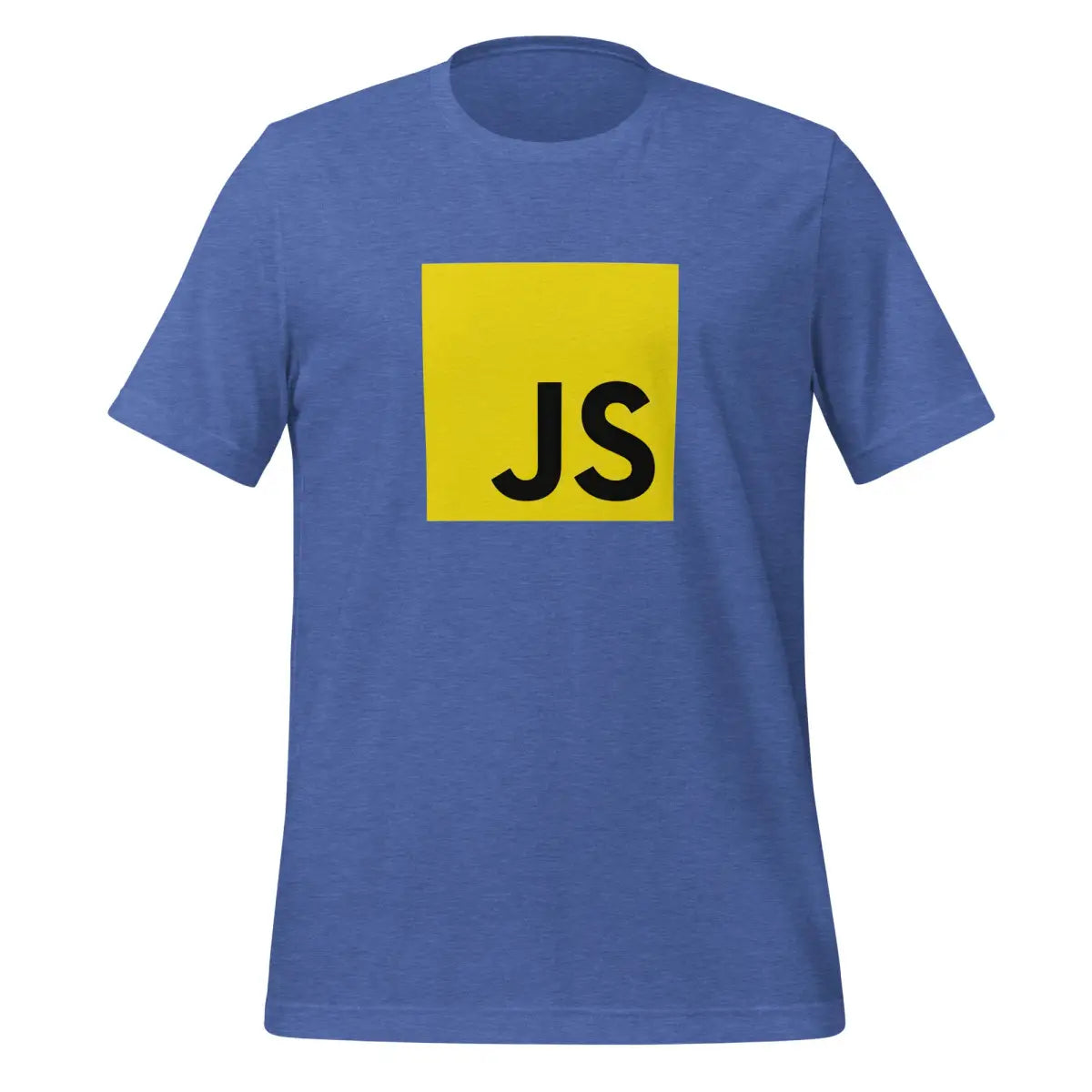 JavaScript T-Shirt (unisex) - Heather True Royal / M