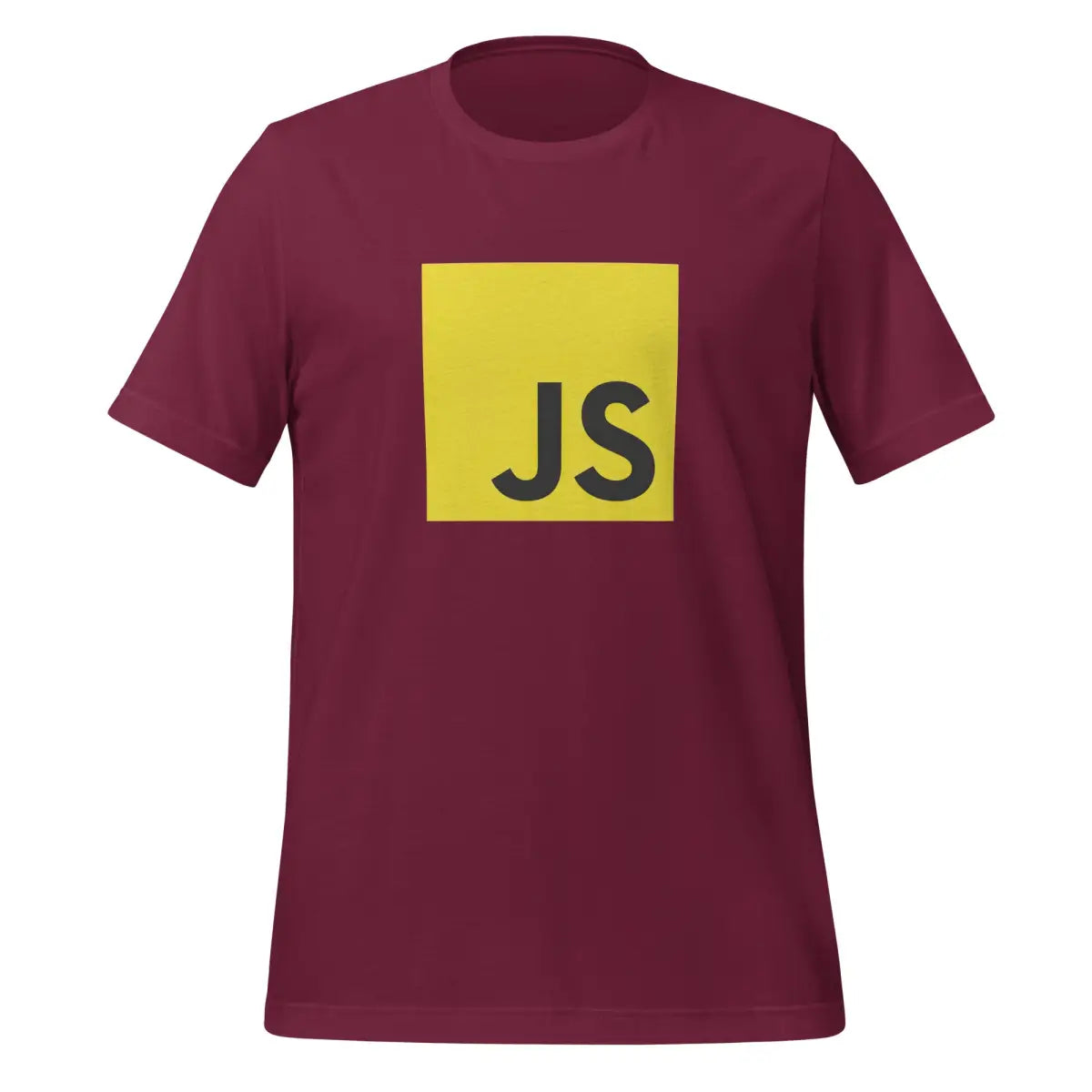 JavaScript T-Shirt (unisex) - Maroon / M