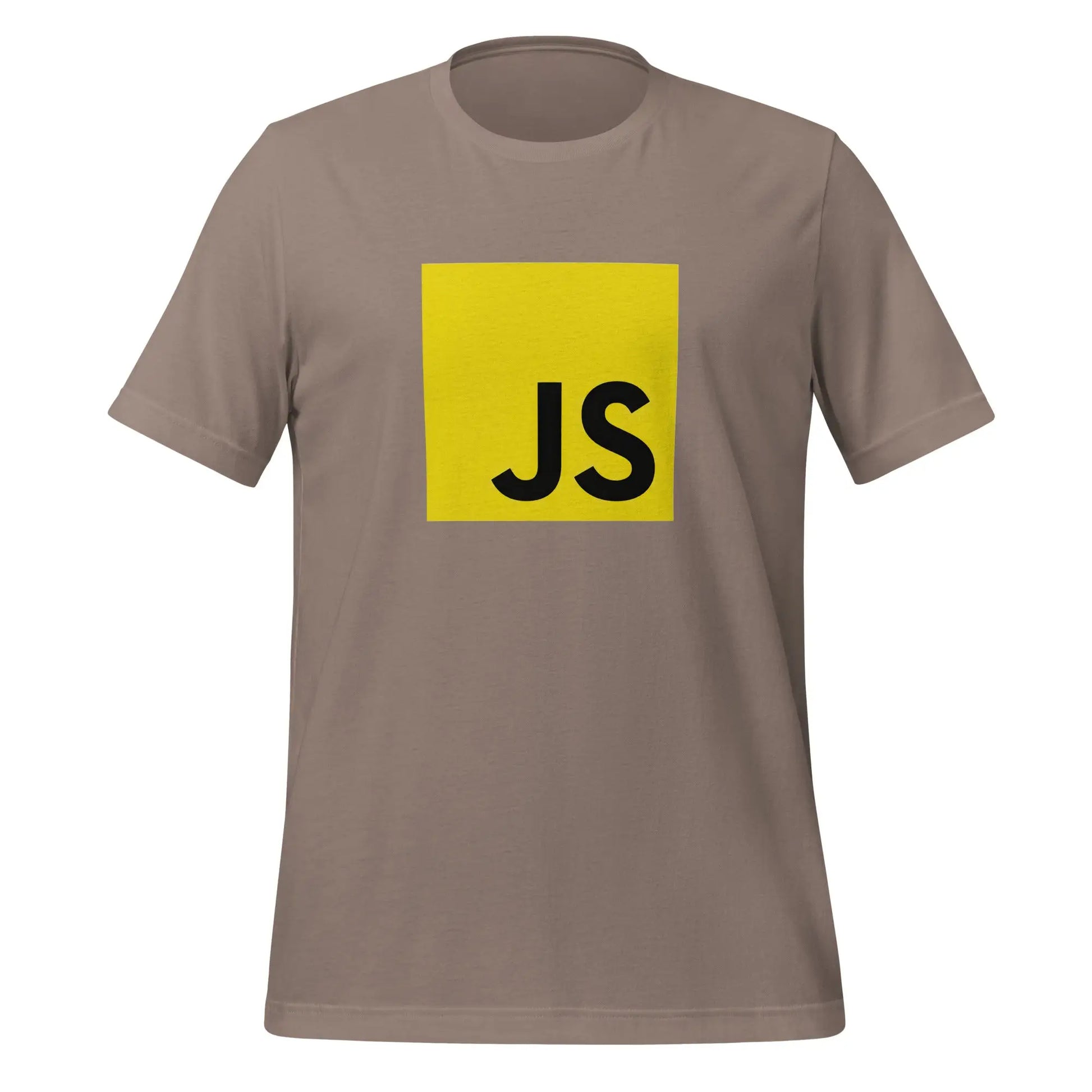 JavaScript T-Shirt (unisex) - Pebble / M