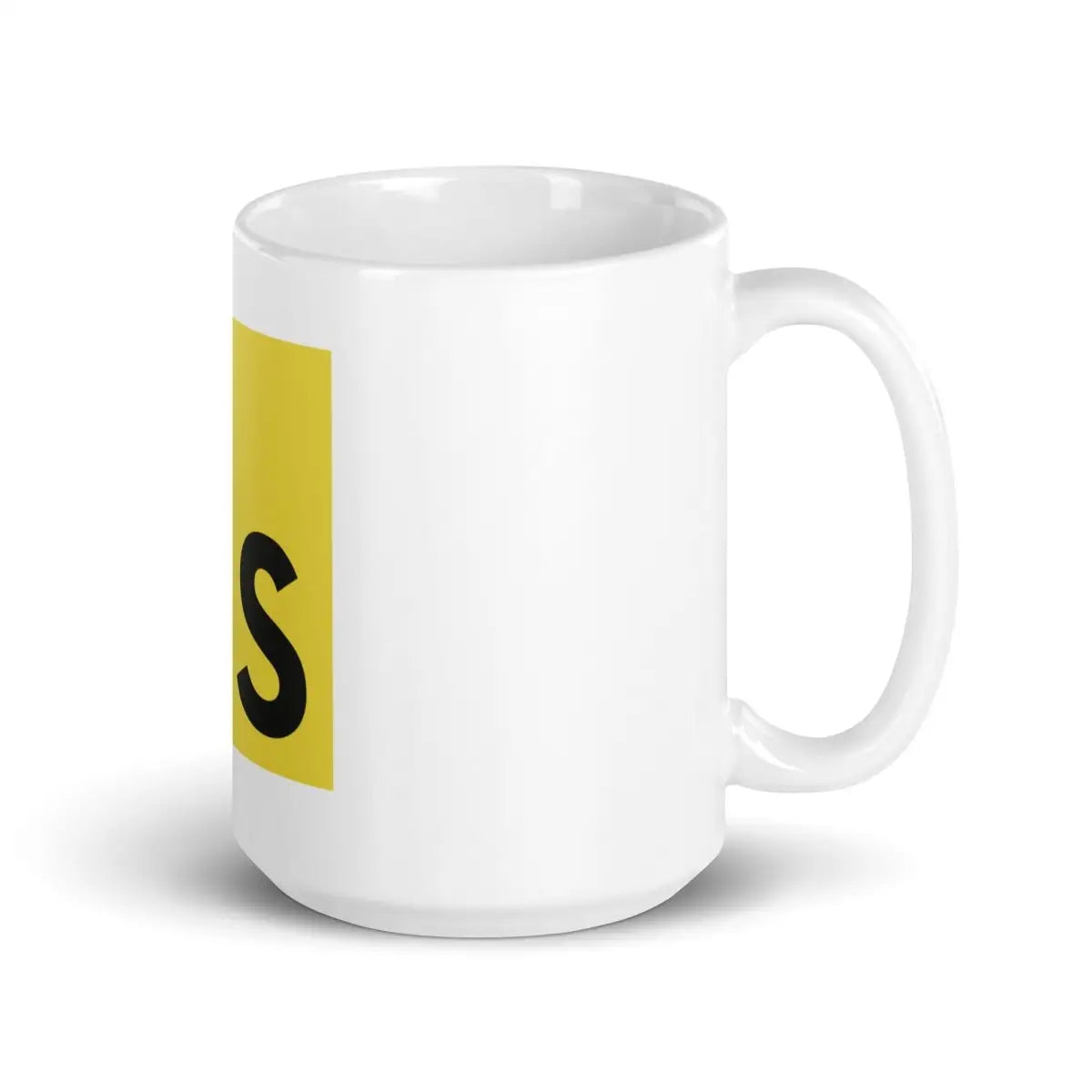 JavaScript White Glossy Mug