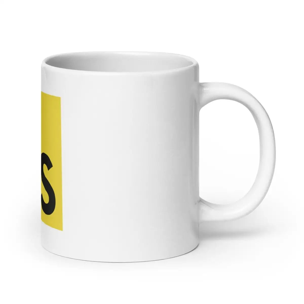 JavaScript White Glossy Mug