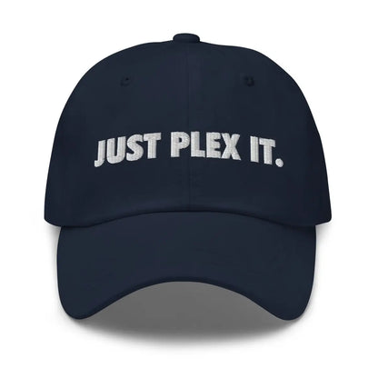 JUST PLEX IT. Embroidered Cap - Navy