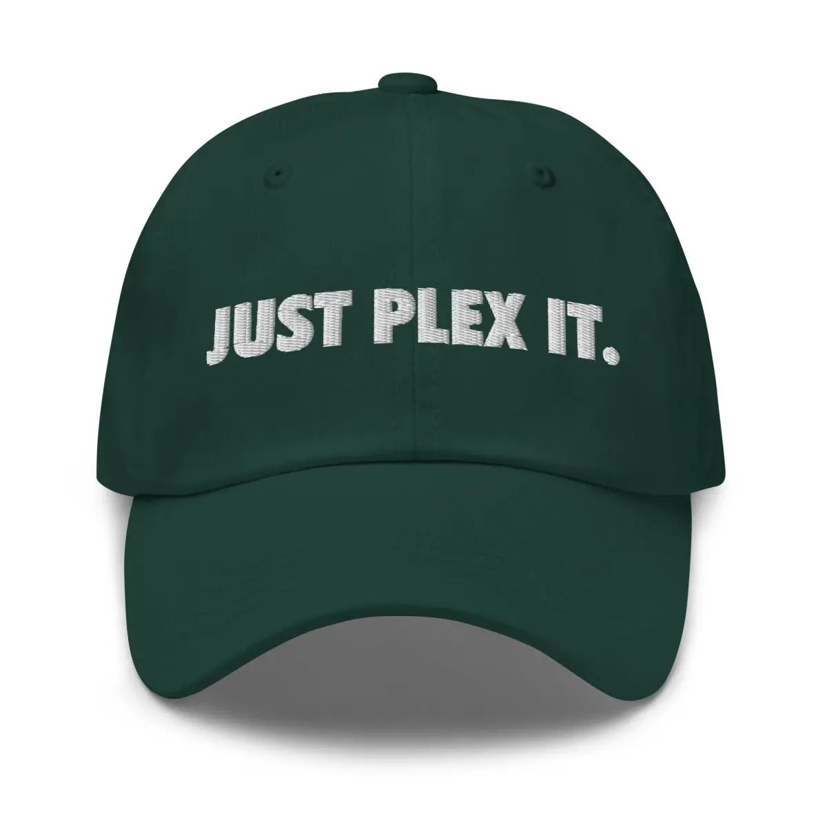 JUST PLEX IT. Embroidered Cap - Spruce