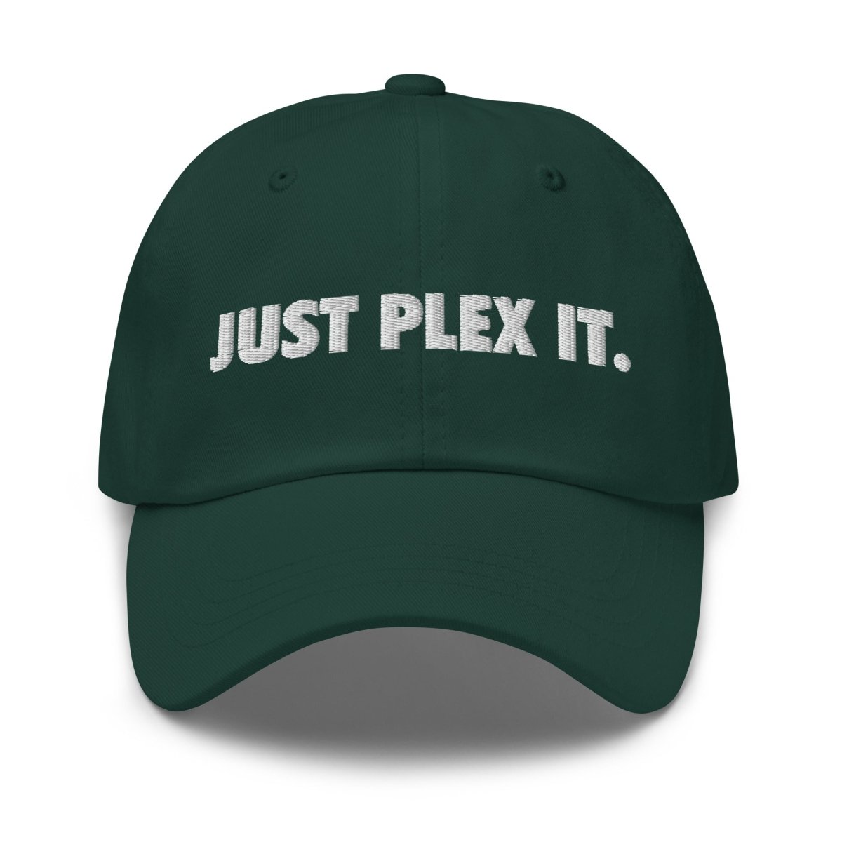 JUST PLEX IT. Embroidered Cap - Spruce - AI Store