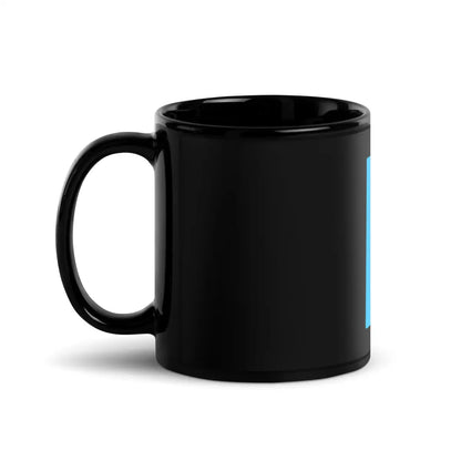 The Kaggle Black Glossy Mug.