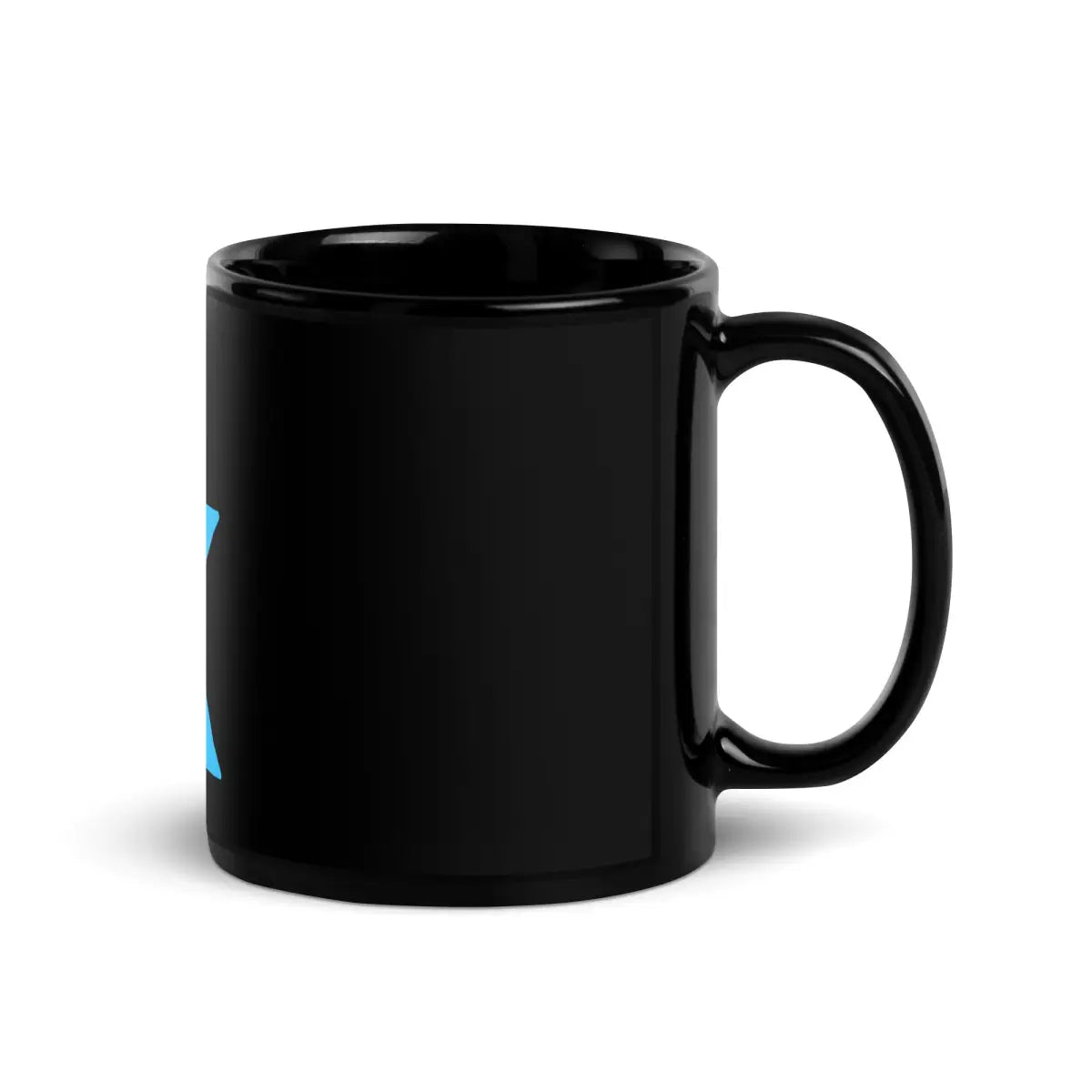 The Kaggle Black Glossy Mug.