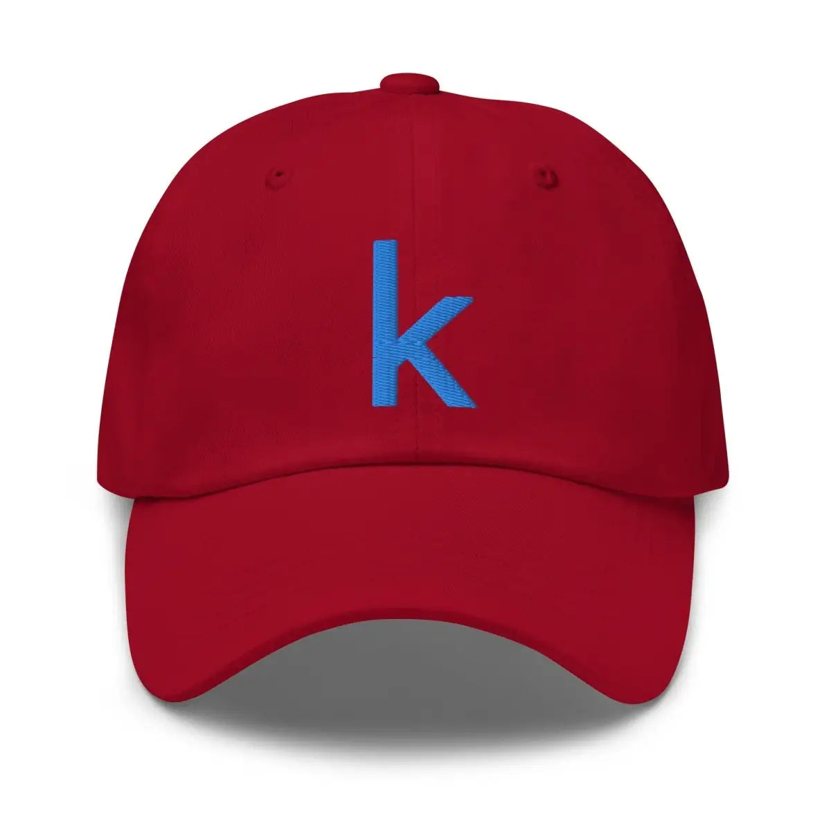 Kaggle Icon Embroidered Cap - Cranberry