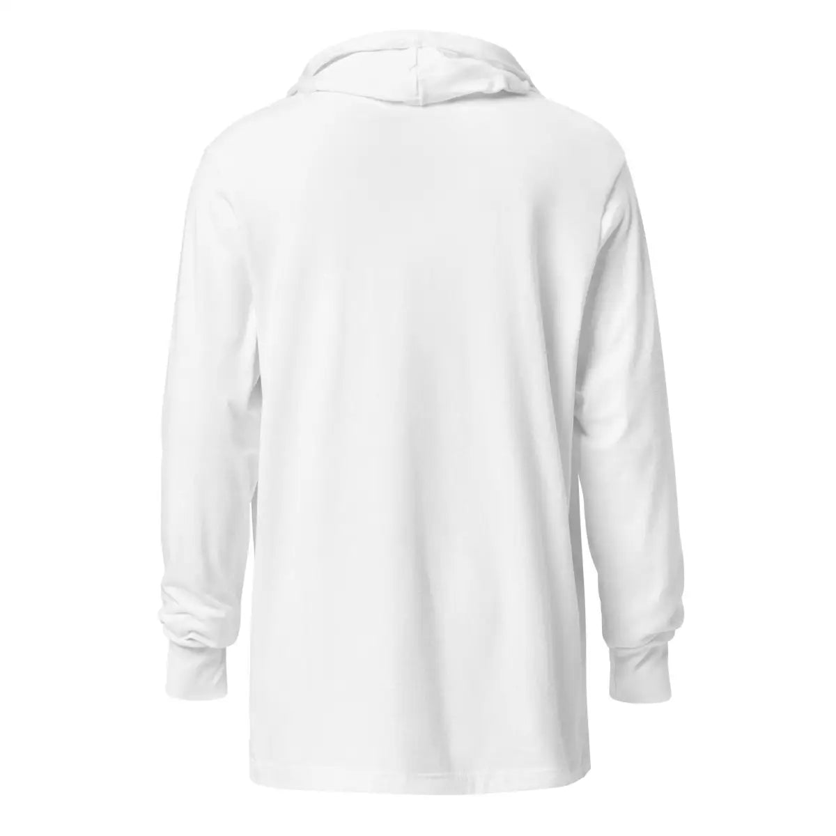 Kaggle Icon Embroidered Hooded Long Sleeve T-Shirt (unisex)