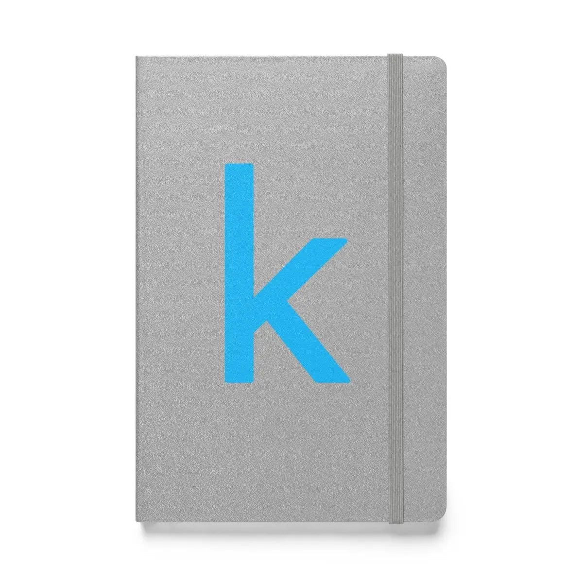 Kaggle Icon Hardcover Bound Notebook - Silver