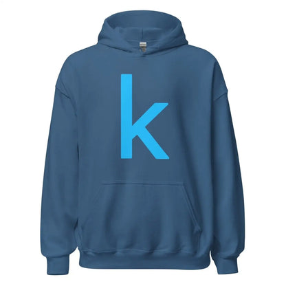 Kaggle Icon Hoodie (unisex) - Indigo Blue / M