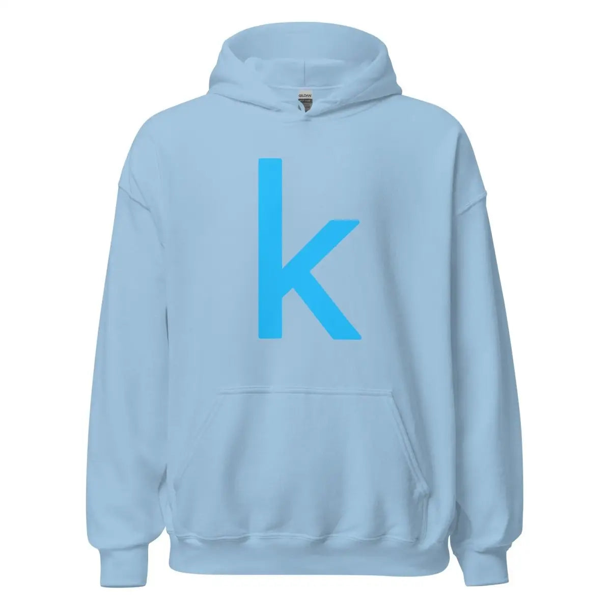 Kaggle Icon Hoodie (unisex) - Light Blue / M